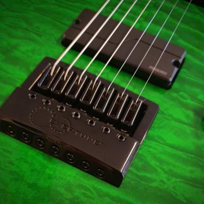 Vox Humana Custom Build Carbontech Electric 7 String Evertune2